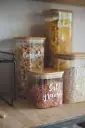 Frasco cuadrado 1400ml  x 6 