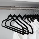 Perchas de terciopelo x10