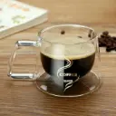 Vaso doble vidrio coffee