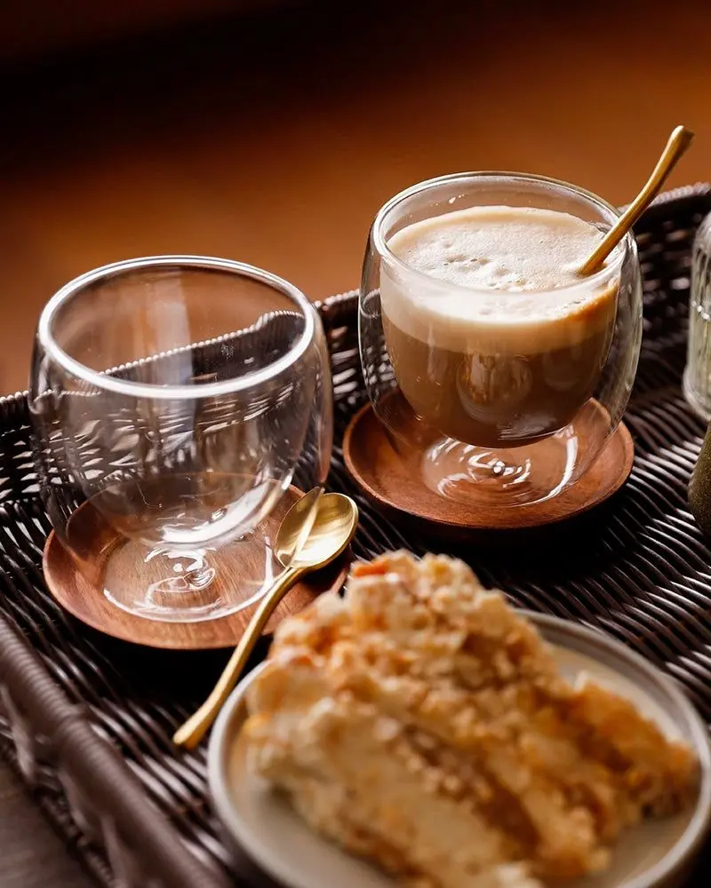 Vaso doble vidrio 150ml