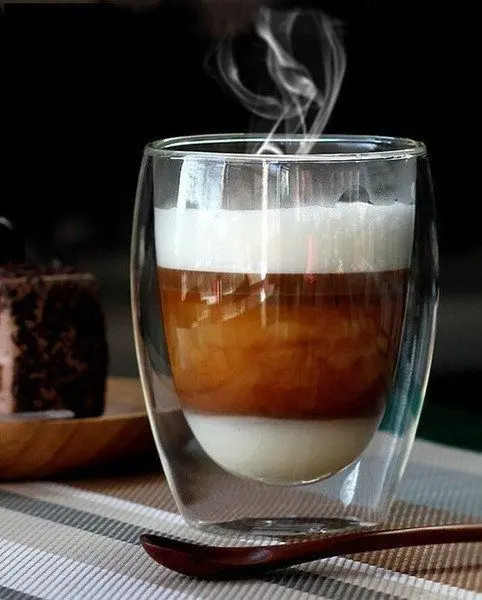 Vaso doble vidrio 350ml