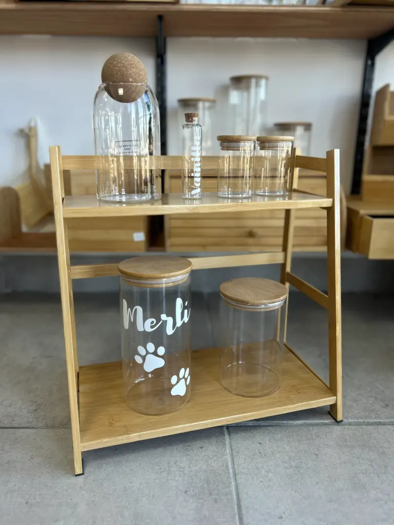 Estanteria en bambú