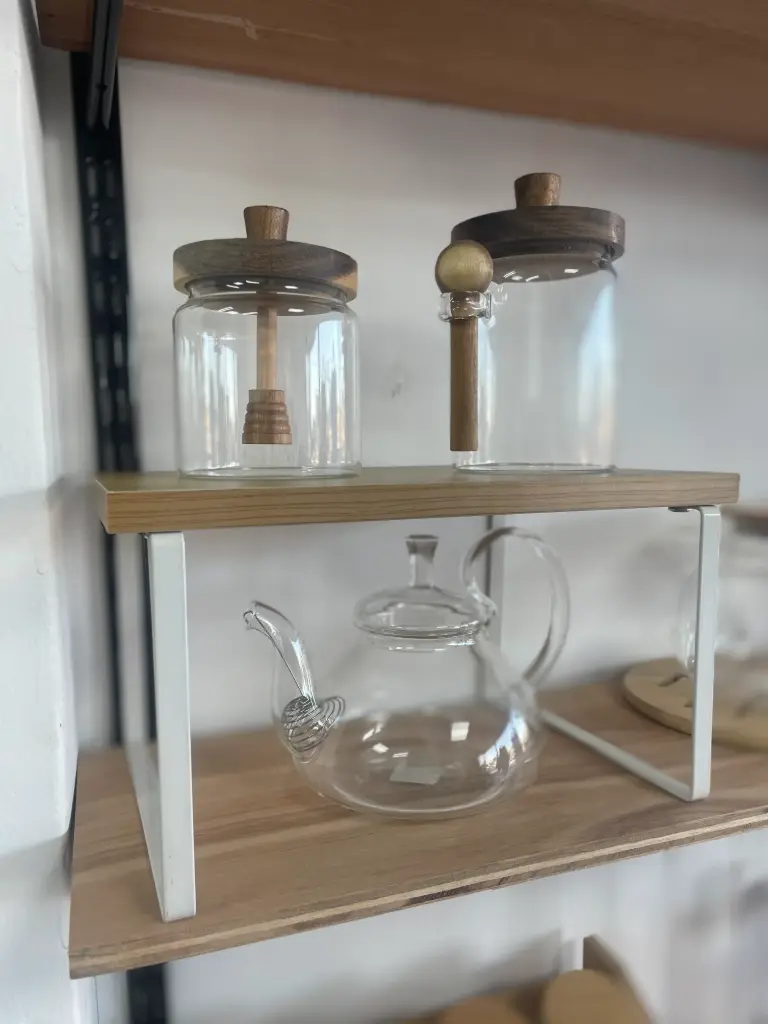 Estante simple blanco 