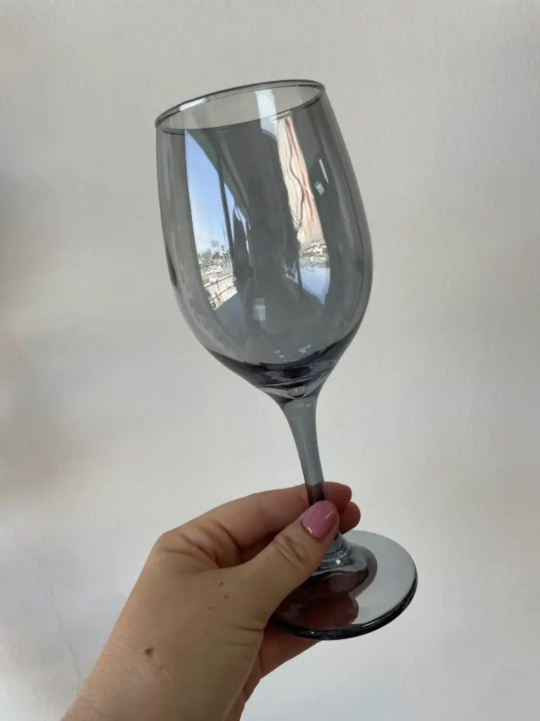 Copa GREY mediana x 6 