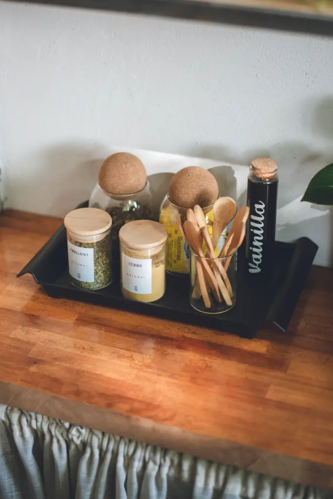 Bandeja melamina negra