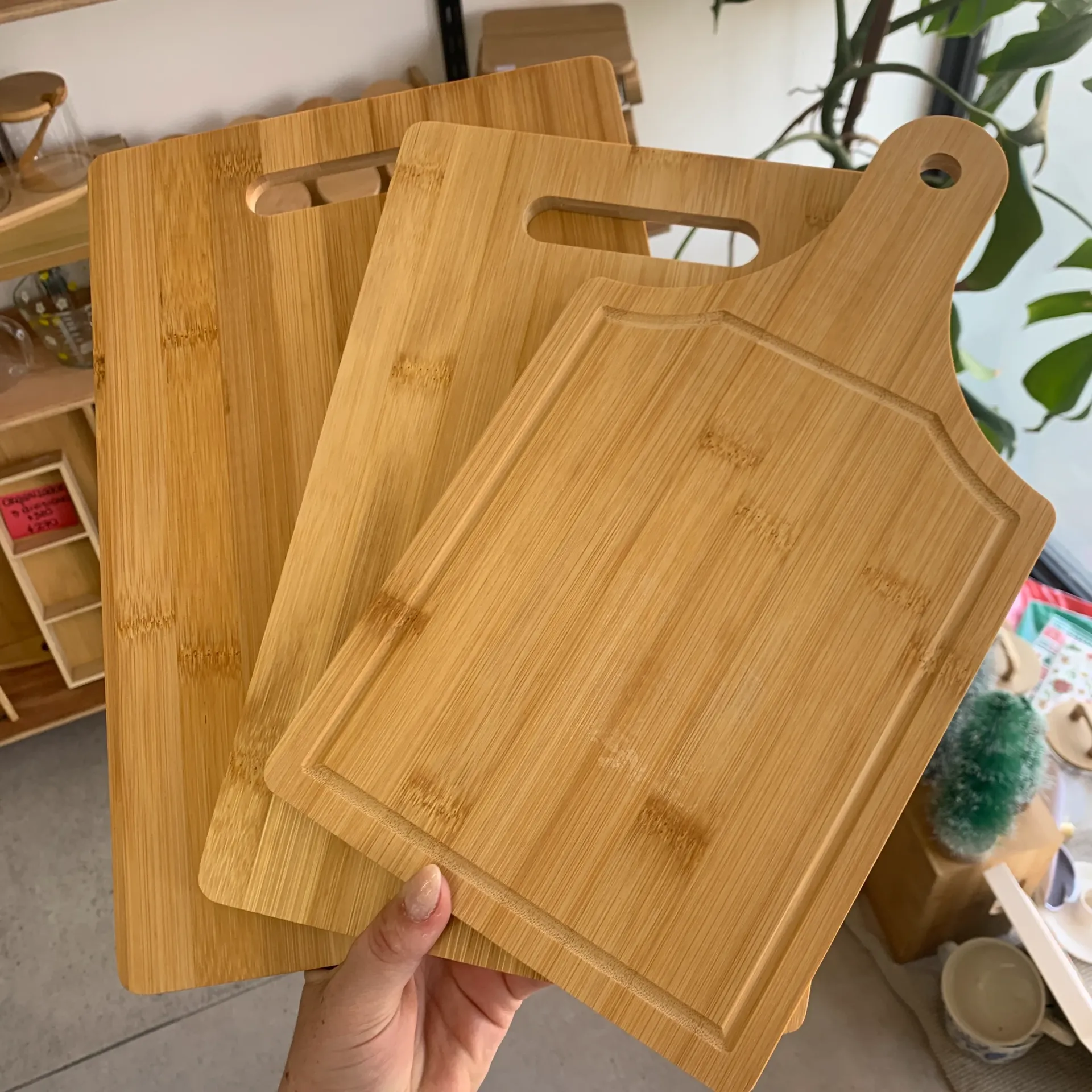 Tablas bambú set x 3 