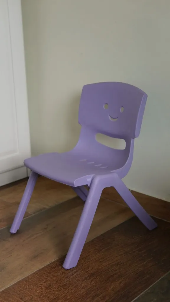 Silla para niños lila