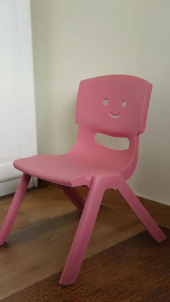 Silla para niños rosa