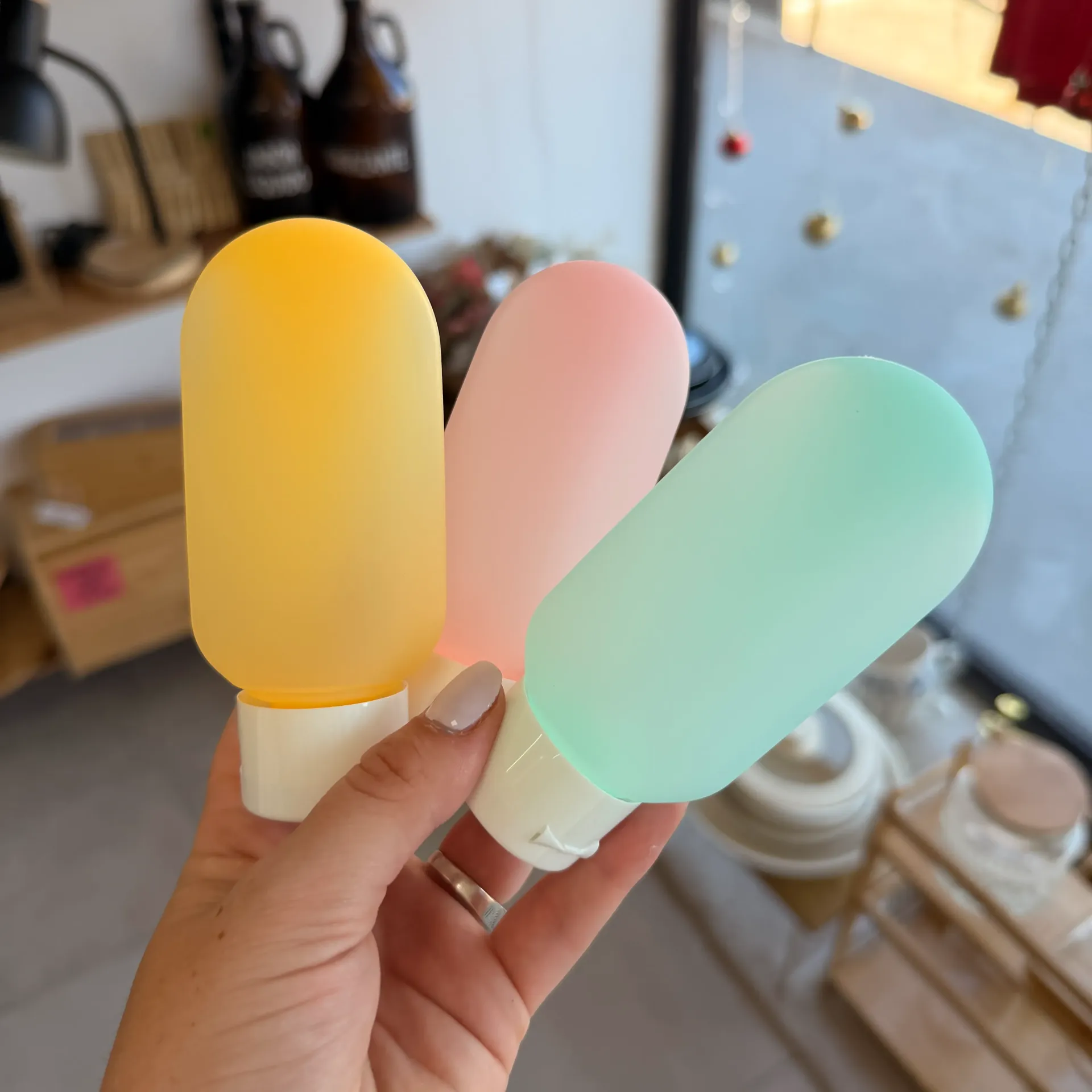 Set de 3 envases plásticos